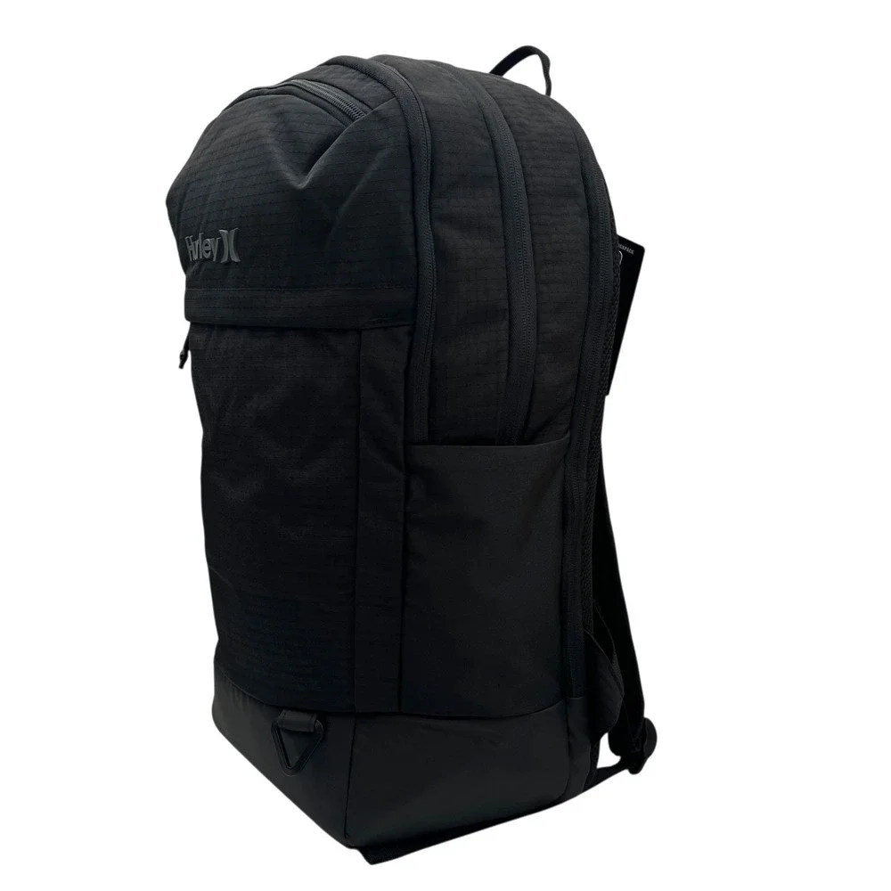 Hurley Mens One and Only Classic Backpack Solid Black Fits‎ 15